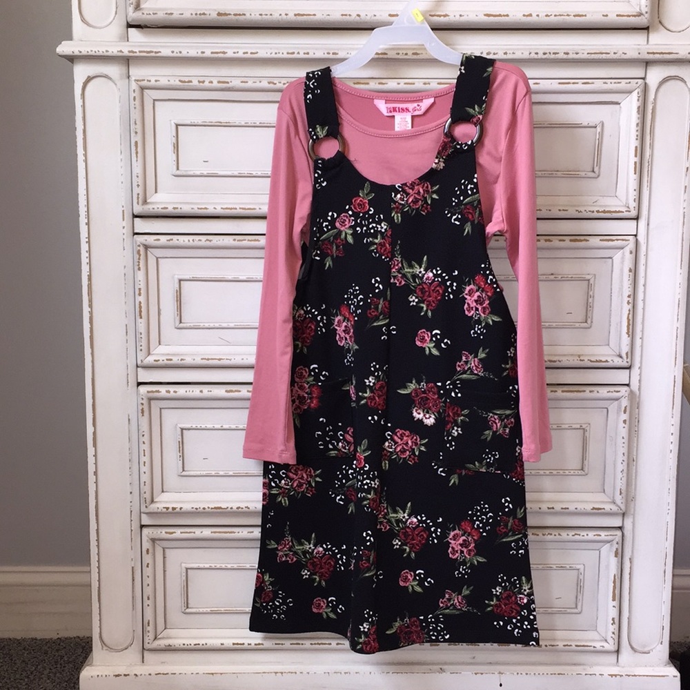 Girls 2 piece dress